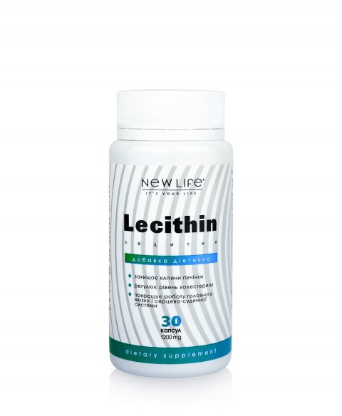 LECITHIN  ЛЕЦИТИН  30 капсул у баночці